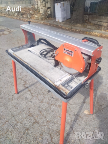 EINHELL TPR 200/2 машина за водно рязане на плочки, фаянс, теракот, гранитогрес Отрезната машина за , снимка 13 - Циркуляри - 45710260