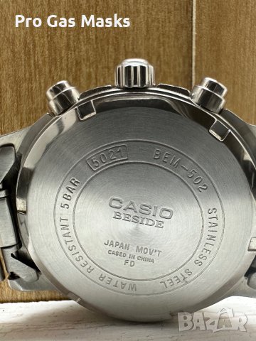 Часовник мъжки Casio Beside само за 100 лв Оригинал. Ползван само 1 ден на бала. , снимка 9 - Мъжки - 44398552