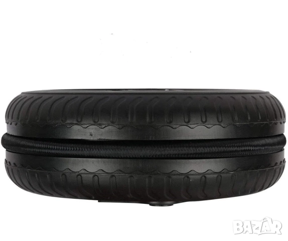 Компресор за гуми, захранване от гнездото за запалка - мощен, с аналогов манометър, снимка 4 - Аксесоари и консумативи - 52148140