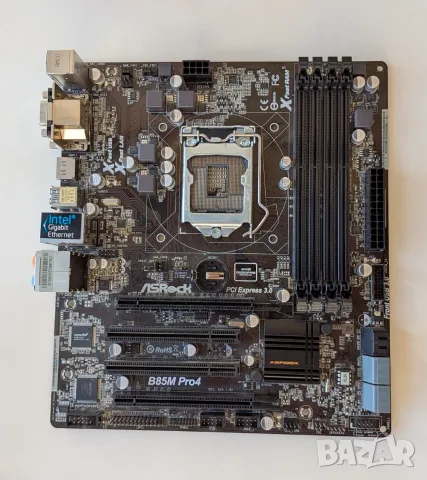 ASRock B85M Pro4 LGA1150 Intel B85 DDR3 Micro ATX дънна платка