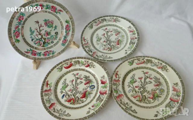 Порцеланови чинии с Indian Tree, различни проиводители, снимка 3 - Други ценни предмети - 49679645