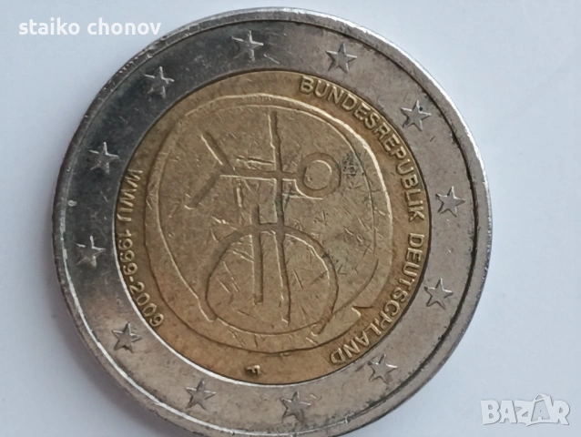 Монета 2 евро Германия