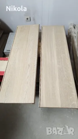 Дъбов плот - дъбови стъпала 5бр 118,5/ 34/ 2 избелен дъб, снимка 10 - Строителни материали - 48951489