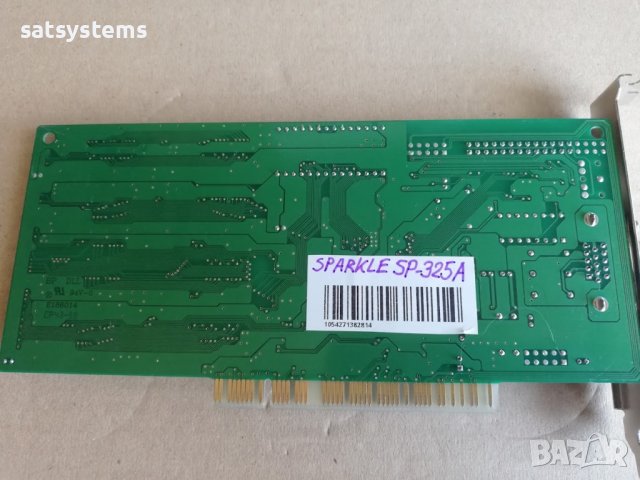 Видео карта S3 VIRGE/DX Sparkle SP-325A REV.A 4MB PCI, снимка 7 - Видеокарти - 36758062