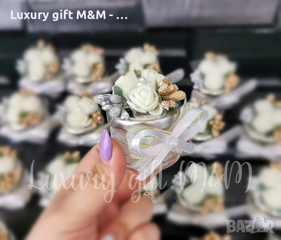 Подаръци за гости -  бурканчета със свещ, снимка 9 - Подаръци за кръщене - 36079607