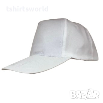 Нова шапка с козирка в бял цвят, снимка 4 - Шапки - 51678572