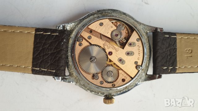 Мъжки механичен часовник Omicron 21 RUBIS, снимка 11 - Антикварни и старинни предмети - 42563271