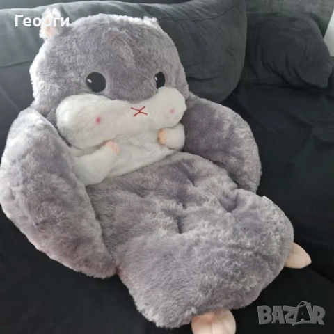 Декоративна плюшена възглавница за стол, снимка 10 - Декорация за дома - 53896005