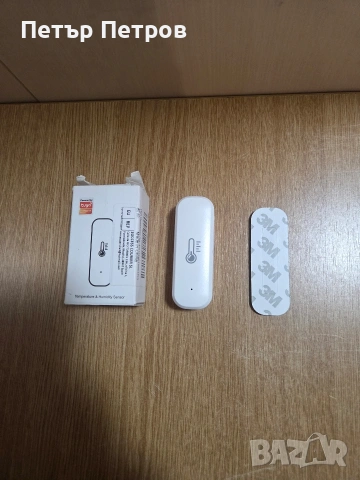 Tuya Wi-Fi смарт сензор за температура и влажност.  , снимка 2 - Друга електроника - 53139498