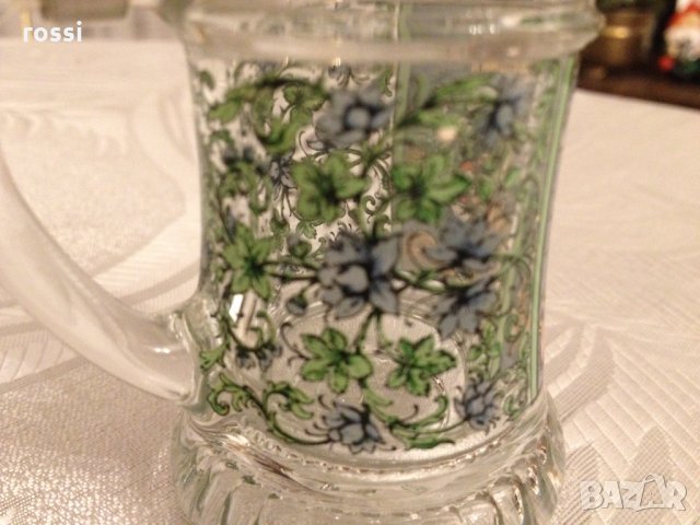 Vintage. Нови. Две немски халби за ракия с капаче от калай. Халба., снимка 5 - Антикварни и старинни предмети - 30720912