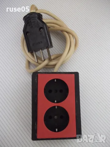 Удължител с разклонител с две гнезда - 2 м. - 1, снимка 4 - Разклонители и удължители - 50155115