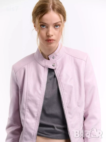 ново кожено дамско яке, снимка 3 - Якета - 51789614