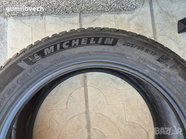 4бр.зимни гуми 205/55/17 91Н Michelin , снимка 8 - Гуми и джанти - 55721559