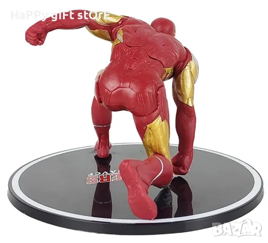 Статуетка Marvel: Iron Man - железния човек (hero Collection), екшън фигура 13.5 cm , снимка 3 - Фигурки - 49401615
