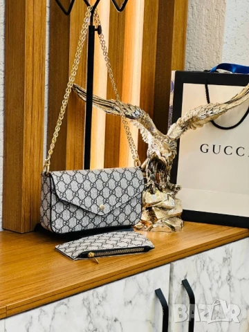 чанта и портмоне gucci , снимка 4 - Чанти - 51151194