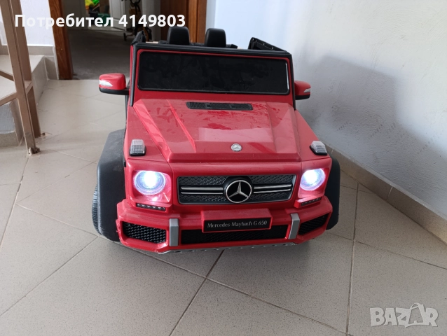 Електрическа децка кола Мерцедес, снимка 2 - Електрически играчки - 52921463