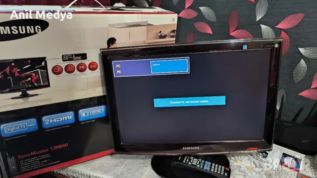 Samsung T200HD: МОНИТОР/ТЕЛЕВИЗОР (20inch), снимка 1