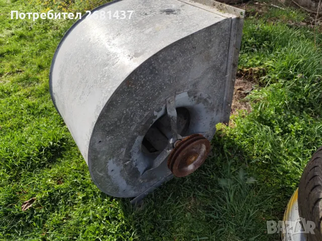 Вентилатор 9000куб. с мотор 3kw, снимка 3 - Индустриална техника - 49516261