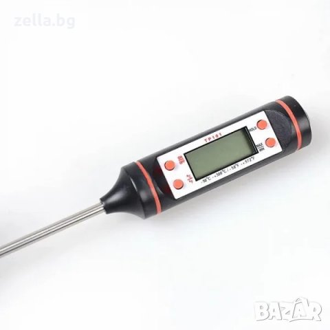 Кухненски термометър дигитален електронни за течности със сонда пръчка цена нов