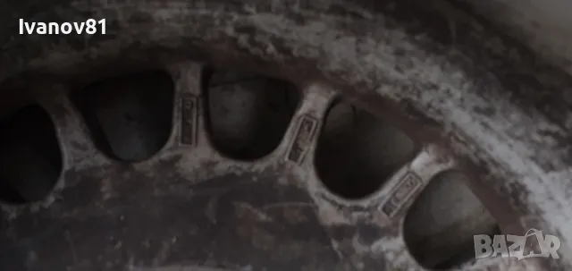 2 броя оригинални алуминиеви джанти за бмв e9 e12 e23 е28 14 5x120 6j et22  1125698, снимка 9 - Гуми и джанти - 47573520