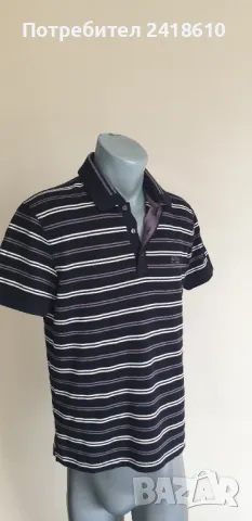 Hugo Boss Pique Cotton Stretch Mens Size 50 / L НОВО!  ОРИГИНАЛНА Тениска!, снимка 4 - Тениски - 49905276