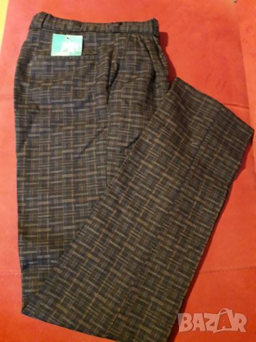 Нов мъжки юношески зимен панталон каре размер S-M, снимка 3 - Панталони - 31614048