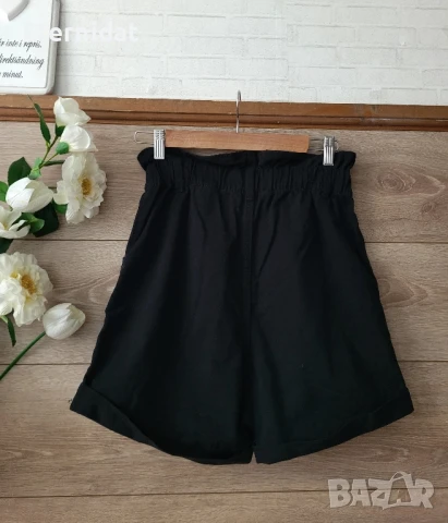 Къси панталони висока талия , снимка 2 - Къси панталони и бермуди - 51429031