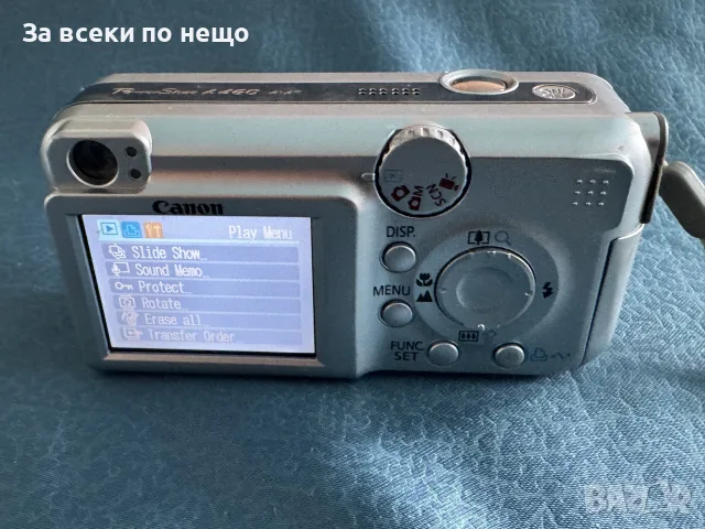 Цифров фотоапарат Canon PowerShot A460 , 5MP , Canon A460, снимка 12 - Фотоапарати - 56228630