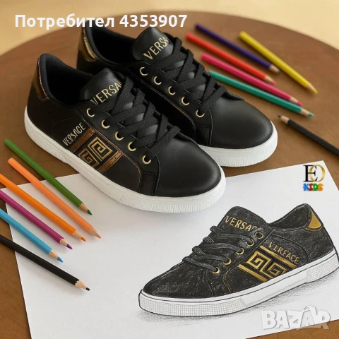 Louis Vuitton детски обувки, снимка 9 - Детски обувки - 51429573