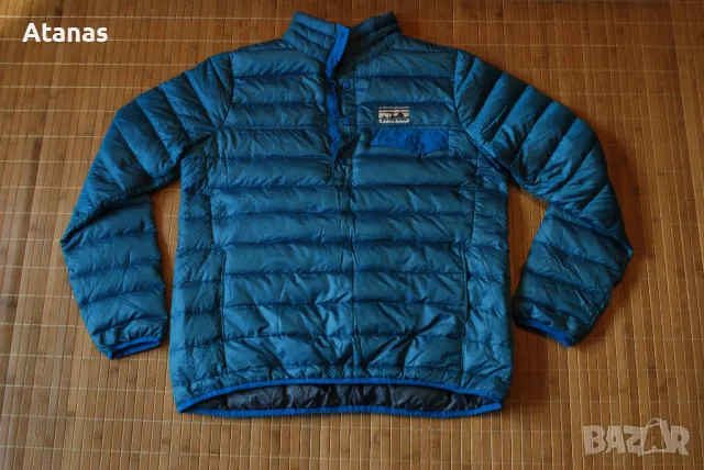 Patagonia Snap-T Down Pullover пухено Яке размер L пухен патагония трекинг ortovox dynafit millet , снимка 2 - Зимни спортове - 48555894