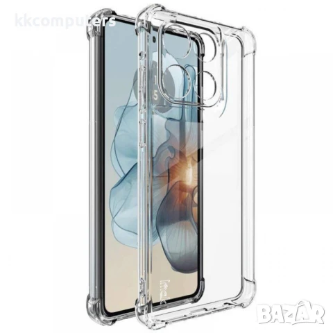 Motorola Moto G Stylus 5G 2025 IMAK Прозрачен Удароустойчив Калъф с Въздушни Възглавници + Скрийн Пр