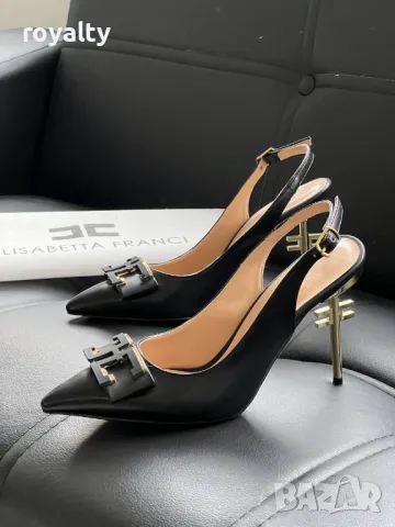 Elisabetta Franchi дамски обувки на ток , снимка 9 - Дамски елегантни обувки - 48999814