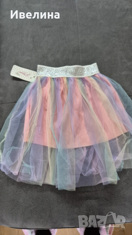 Детска пола с тюл