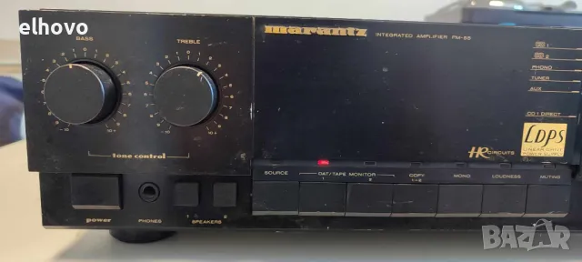 Стерео усилвател Marantz PM-55, снимка 6 - Ресийвъри, усилватели, смесителни пултове - 50092073
