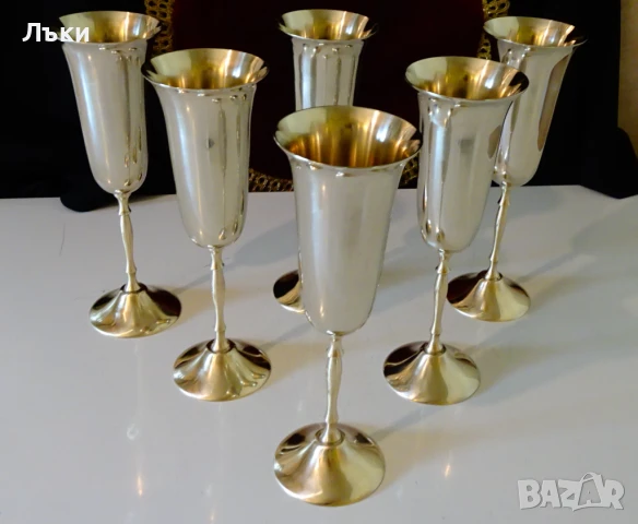 Бронзов бокал за вино,чаша за вино 220 мл. , снимка 9 - Антикварни и старинни предмети - 50787069