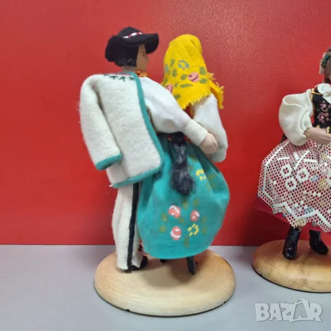 Колекционерски Полски Кукли в народни носии-ръчна изработка, 60-те години Krakow, снимка 5 - Колекции - 47771179