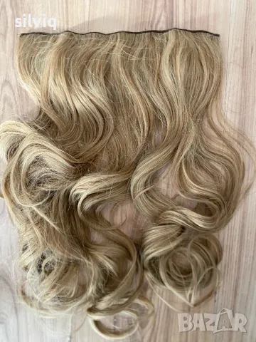 Екстеншъни с клипси, снимка 5 - Аксесоари за коса - 49174327