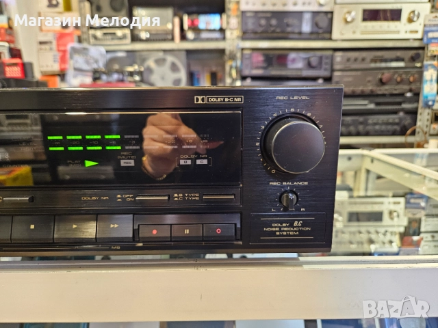 Касетен дек Pioneer CT-229 В отлично техническо и визуално състояние., снимка 5 - Декове - 52691950