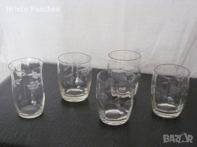 уникални ретро-чаши, стъклени декоративни съдини,  фруктиери, снимка 3 - Декорация за дома - 29161161