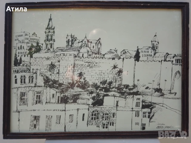 картина Йерусалим 49/37 см