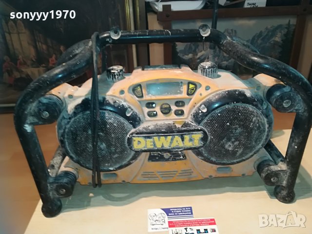 dewalt-строително радио-внос англия
