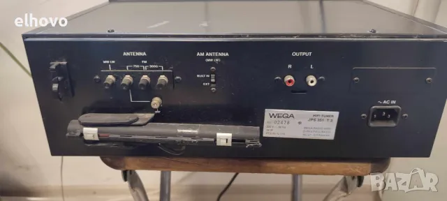 Стерео тунер Wega JPS  351 T3, снимка 7 - Ресийвъри, усилватели, смесителни пултове - 48416140