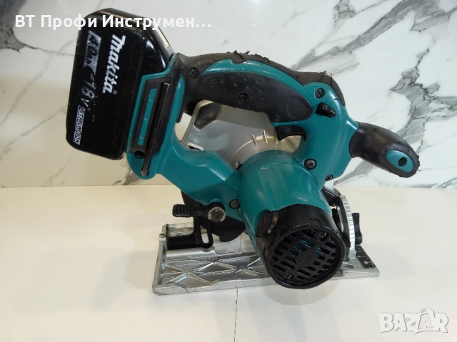 Makita DSS 610 - Акумулаторен циркуляр, снимка 3 - Триони и циркуляри - 54003405