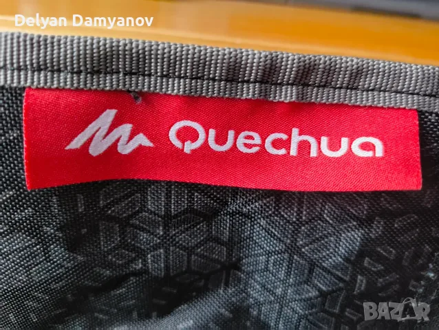 Сгъваеми къмпинг столове Quechua (Decathlon) с поставка за чаша — 2 бр., снимка 4 - Къмпинг мебели - 56272386
