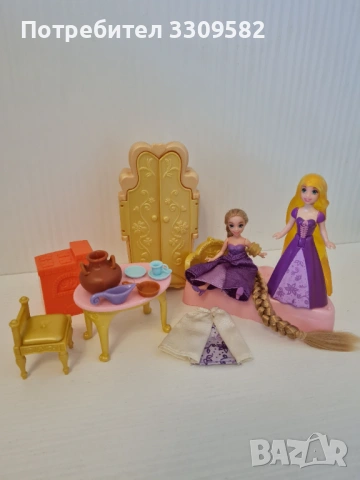 Две Кукички Рапунцел с аксесоари 