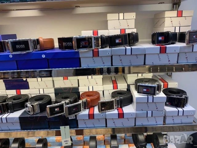 колани от естествена кожа в кутия louis vuitton guess fendi hermes , снимка 11 - Колани - 50999390