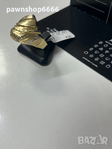 Златен пръстен 14К, снимка 2 - Пръстени - 53271454