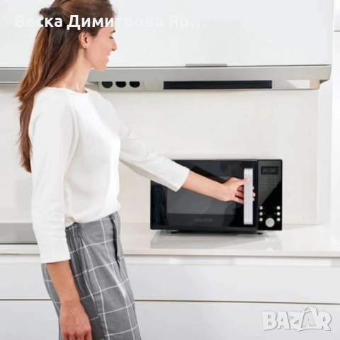 Микровълнова с грил Black+Decker , снимка 2 - Микровълнови - 51509055