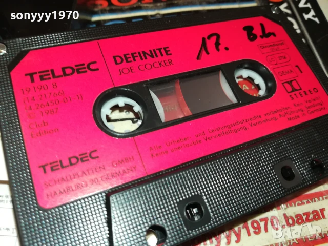 JOE COCKER-ORIGINAL TAPE 1508251735, снимка 7 - Аудио касети - 51377941