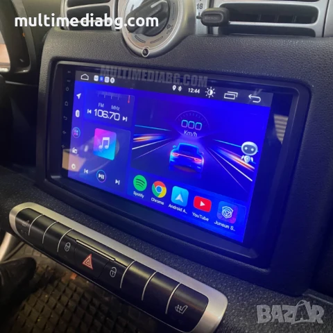 Smart ForTwo 2005-2010 Мултимедия Навигация Android, снимка 4 - Аксесоари и консумативи - 51113895